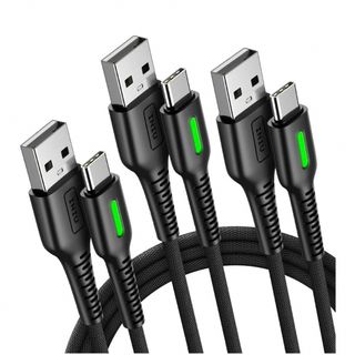 (P)INIU USB C ケーブル 3本(0.5m+1m+3m) QC 3.0(その他)