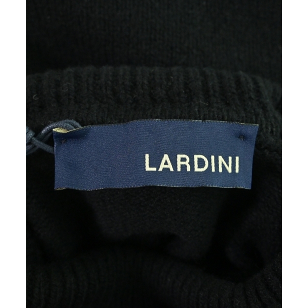 LARDINI(ラルディーニ)のLARDINI ラルディーニ ニット・セーター S 黒 【古着】【中古】 メンズのトップス(ニット/セーター)の商品写真