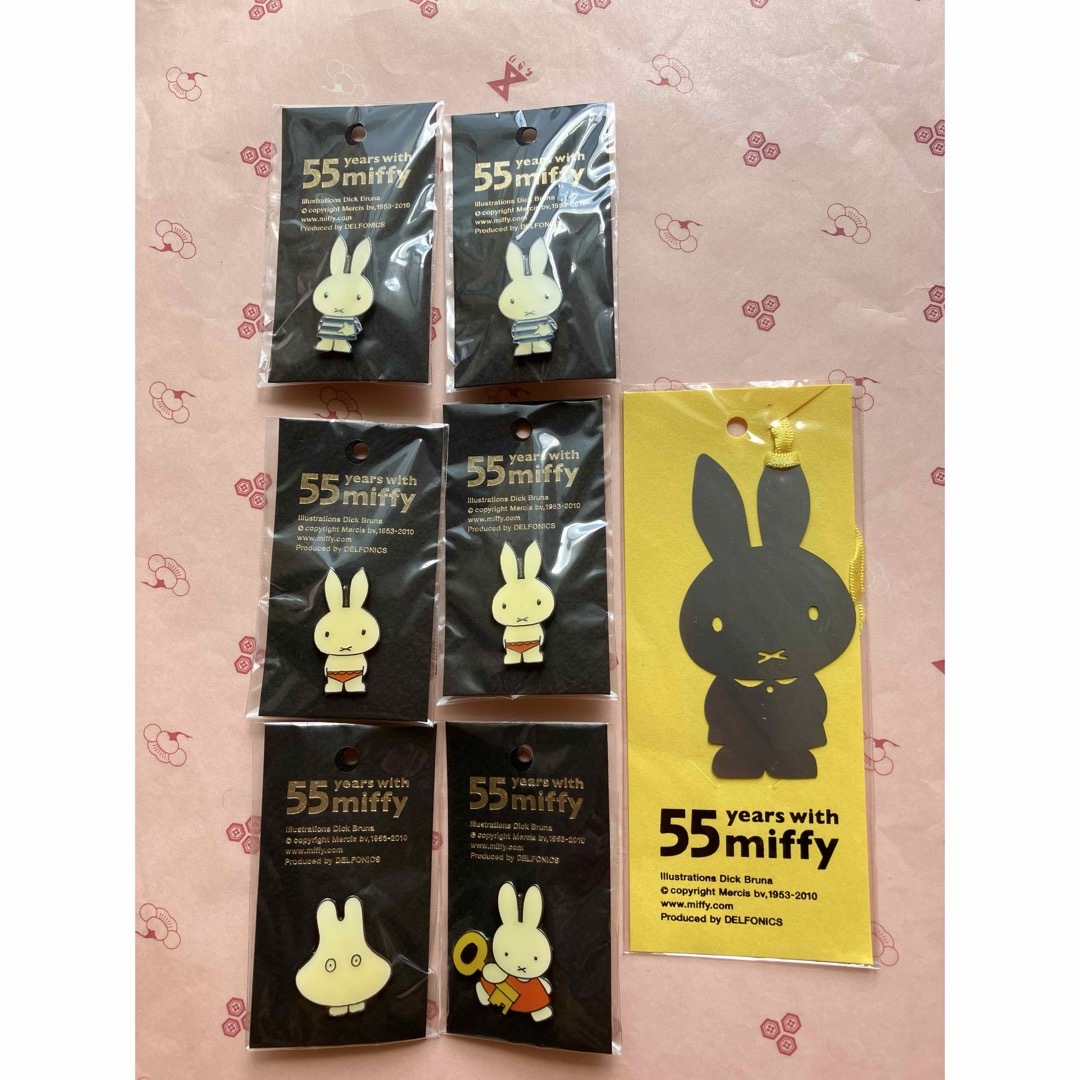 miffy(ミッフィー)の未使用 55 years with miffy ミッフィー 7点セット エンタメ/ホビーのおもちゃ/ぬいぐるみ(キャラクターグッズ)の商品写真