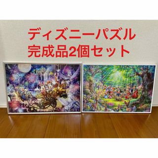 Disney - ディズニーパズル＊完成品2個セット