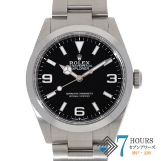 ロレックス(ROLEX)の【120572】ROLEX ロレックス  224270 エクスプローラー ブラックダイヤル ランダム番 SS 自動巻き ギャランティーカード 純正ボックス 腕時計 時計 WATCH メンズ 男性 男 紳士【中古】(腕時計(アナログ))