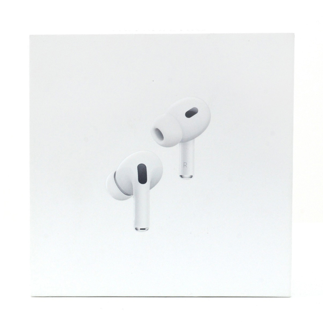 Apple(アップル)の$$ Apple アップル AirPods Pro 第2世代　MTJV3J/A USBタイプC 未開封 スマホ/家電/カメラのオーディオ機器(ヘッドフォン/イヤフォン)の商品写真