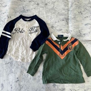 ラルフローレン(Ralph Lauren)の【90cm】ラルフローレン　2枚　長袖　ロンT ラガーシャツ　男の子(Tシャツ/カットソー)