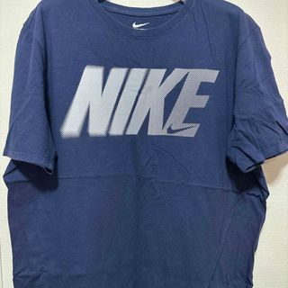 ナイキ(NIKE)の 【L size】NIKE ネイビーTシャツ(Tシャツ/カットソー(半袖/袖なし))