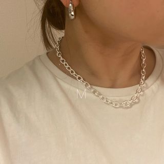 Curensology - 再入荷★silver925 ミドルチェーンネックレス★完売　シルバーネックレス