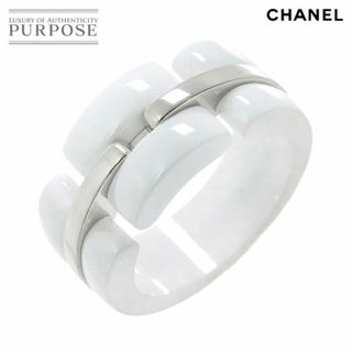 シャネル(CHANEL)のシャネル CHANEL ウルトラ #54 リング ラージ K18 WG ホワイト セラミック 750 指輪 VLP 90224299(リング(指輪))