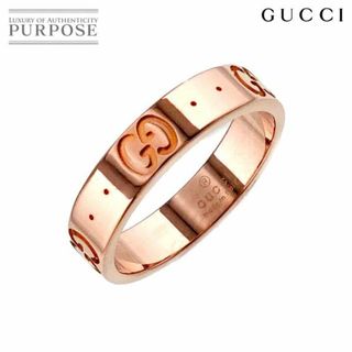 グッチ(Gucci)のグッチ GUCCI アイコン #9 リング K18 PG ピンクゴールド 750 指輪 VLP 90226452(リング(指輪))