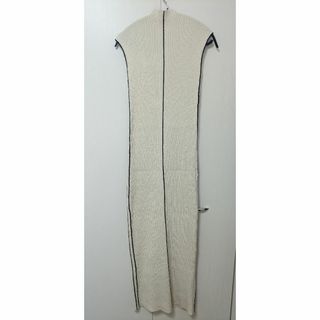 トゥデイフル(TODAYFUL)のTODAYFUL STITCH KNIT DRESS ニットワンピ アイボリー(ロングワンピース/マキシワンピース)