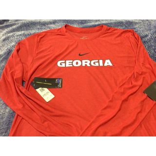 ナイキ(NIKE)のGWセール‼️US限定NIKE UGA ナイキ アメフト トレーニング Tシャツ(アメリカンフットボール)