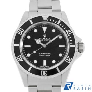 ロレックス(ROLEX)のロレックス サブマリーナ ノンデイト 14060M ブラック D番 メンズ 中古 腕時計(腕時計(アナログ))