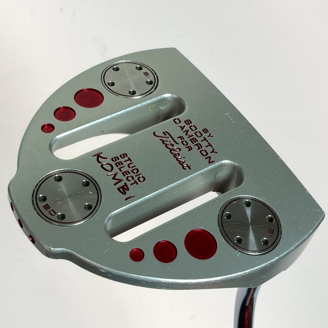 Scotty Cameron(スコッティキャメロン)の◎◎SCOTTY CAMERON スコッティキャメロン スタジオセレクト コンビ STUDIO SELECT KOMBI パター 34インチ カバー付 スポーツ/アウトドアのゴルフ(クラブ)の商品写真