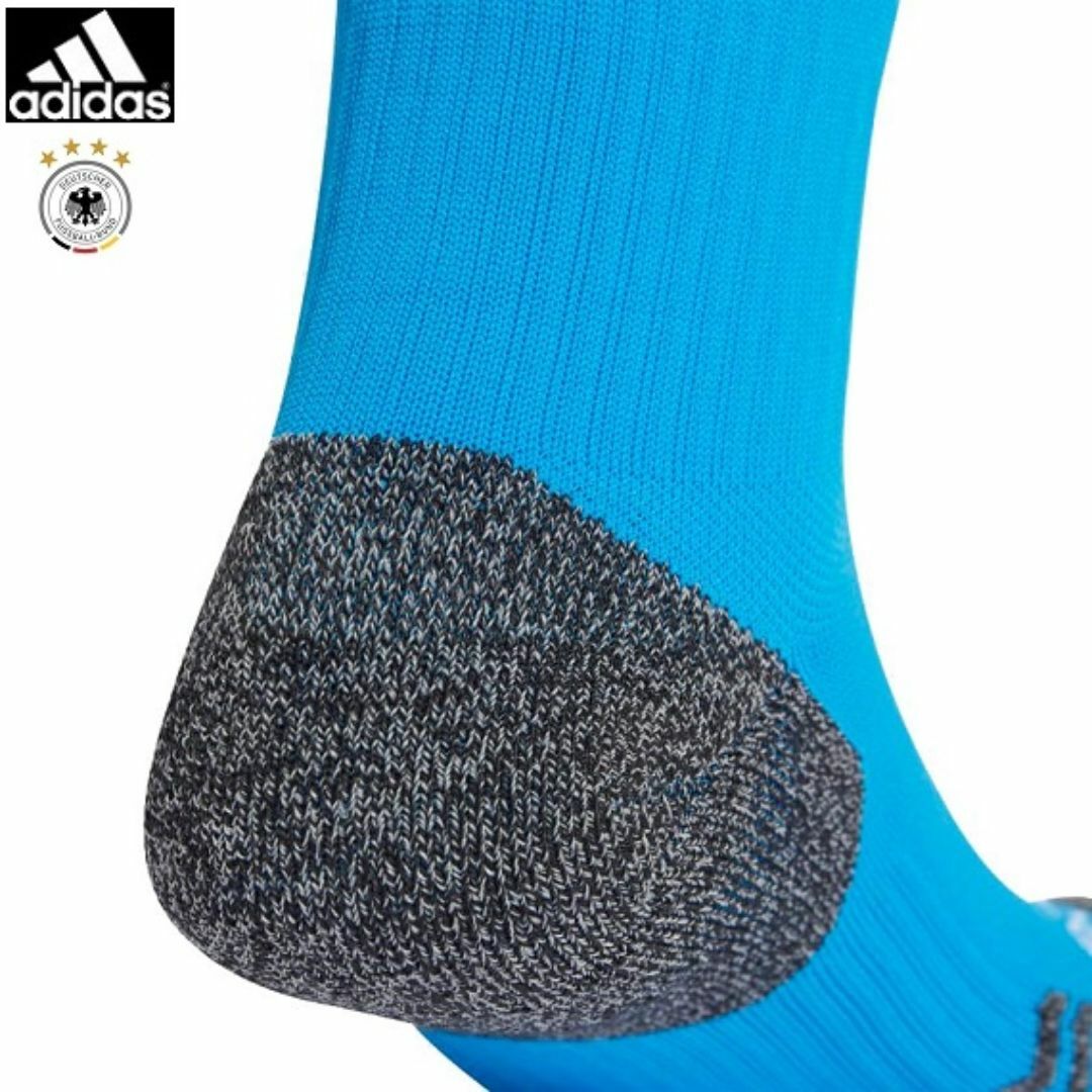 adidas(アディダス)の★送料無料★UK直輸入★アディダス★ドイツ WC2022 ストッキング★青/M★ スポーツ/アウトドアのサッカー/フットサル(ウェア)の商品写真