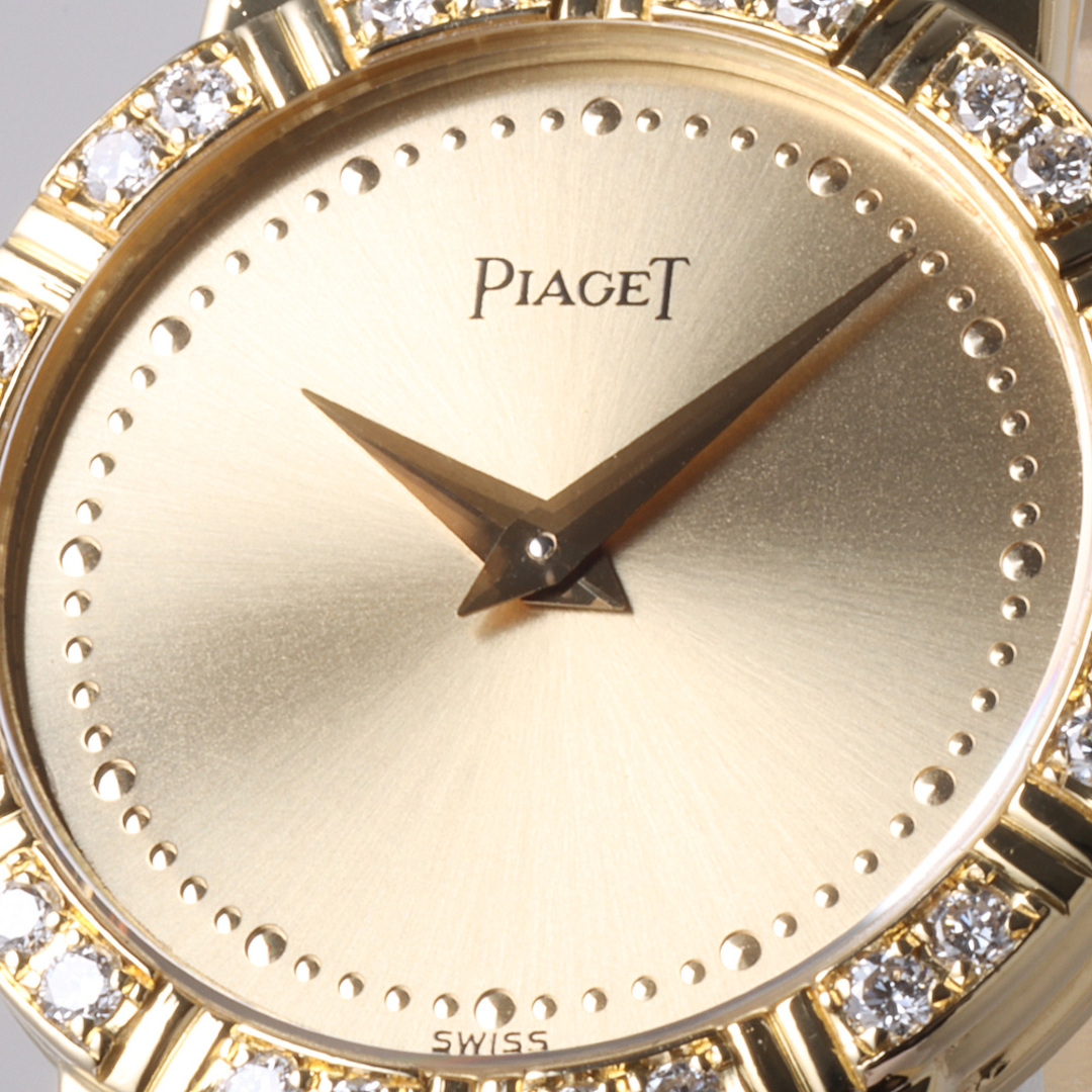 PIAGET(ピアジェ)のピアジェ ダンサーDIA巻 80564K81 レディース 中古 腕時計 レディースのファッション小物(腕時計)の商品写真