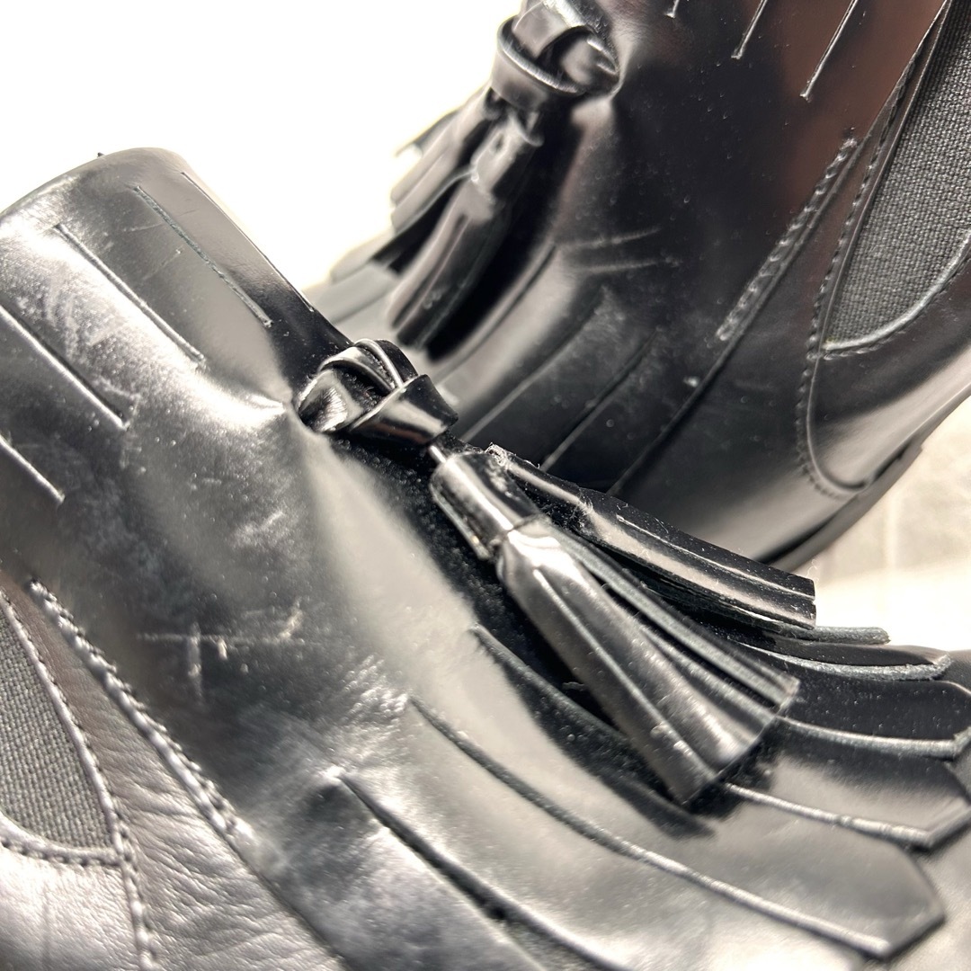 【極美品】Luca Grossi ルカグロッタッセル フリンジ ローファー　革靴 レディースの靴/シューズ(ハイヒール/パンプス)の商品写真