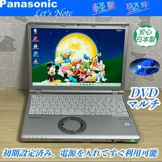 パナソニック(Panasonic)のDVD付＞Let's cf-sz6  i5/8G/SSD256GB/Office(ノートPC)