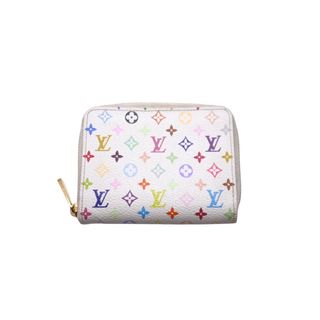 ルイヴィトン(LOUIS VUITTON)のLOUIS VUITTON ルイヴィトン ジッピー コイン パース リッチ コインケース M93741 村上隆 ブロン マルチカラー 良品 中古 61764(コインケース/小銭入れ)