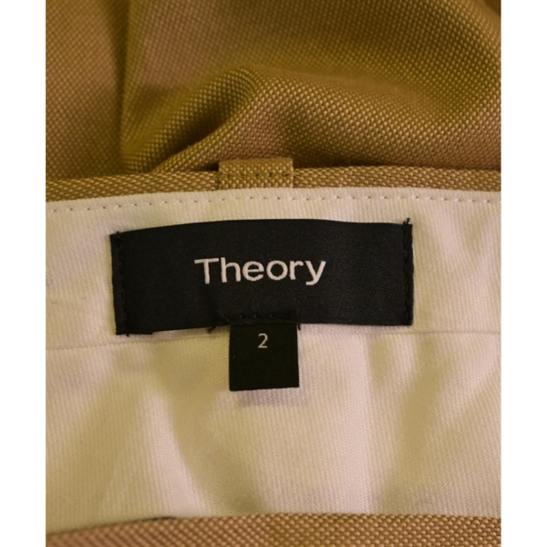 theory(セオリー)のTheory セオリー スラックス 2(M位) ベージュ 【古着】【中古】 レディースのパンツ(その他)の商品写真