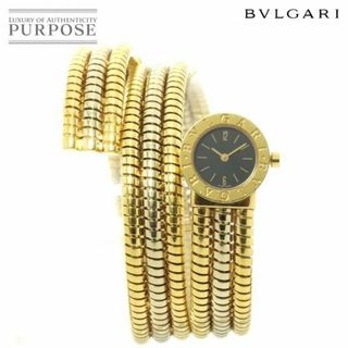 ブルガリ(BVLGARI)のブルガリ BVLGARI ブルガリブルガリ トゥボガス スネーク BB191T レディース 腕時計 K18YG K18WG クォーツ BVLGARIBVLGARI VLP 90226882(腕時計)