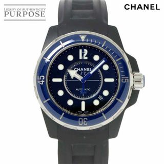 シャネル(CHANEL)のシャネル CHANEL J12 マリーン 42mm H2559 メンズ 腕時計 デイト ブラック オートマ 自動巻き ウォッチ Marine VLP 90231445(腕時計(アナログ))