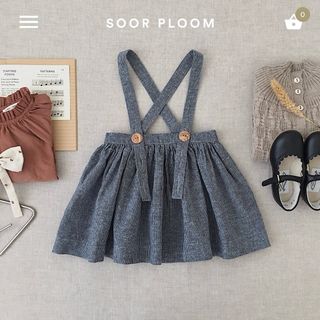 ソーアプルーム(SOOR PLOOM)のsoor ploom mavis Skirt  5y(スカート)