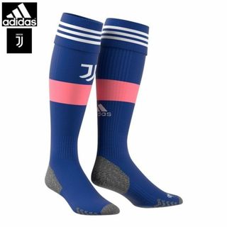 アディダス(adidas)の★送料無料★UK直輸入★アディダス★ユベントス ストッキング★青x白桃/M★(ウェア)