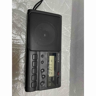 通電/作動確認済　SONY ソニー　FM/AMコンパクトラジオ　ICF-M350