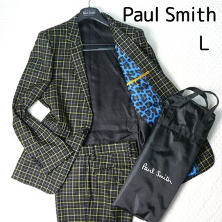 ポールスミス(Paul Smith)の美品3点セット【パリコレクション×Paul Smith】レオパード柄メンズスーツ(セットアップ)