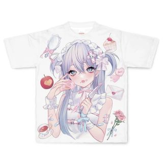 Lafary×ビビちゃん フルグラフィックTシャツ XL 地雷系 量産型