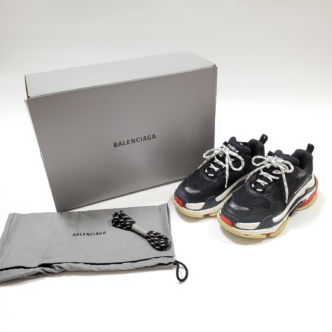 Balenciaga(バレンシアガ)のBALENCIAGA バレンシアガ TRIPLE Sスニーカー 黒 37 レディースの靴/シューズ(スニーカー)の商品写真