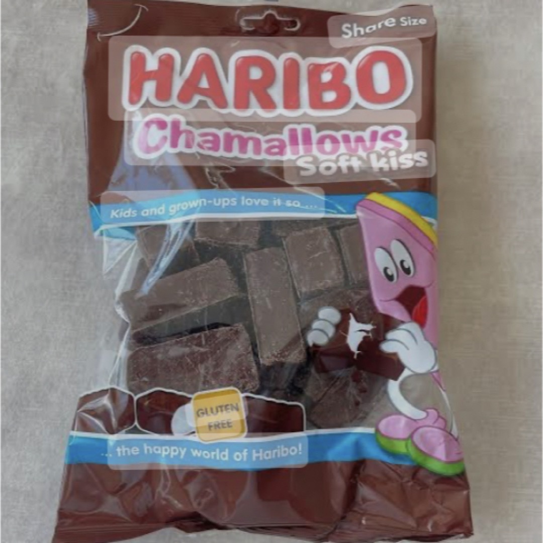 ハリボー(ハリボー)のHARIBO ハリボー　チョコマシュマロ　チャマローズ　大容量　日本未発売 食品/飲料/酒の食品(菓子/デザート)の商品写真