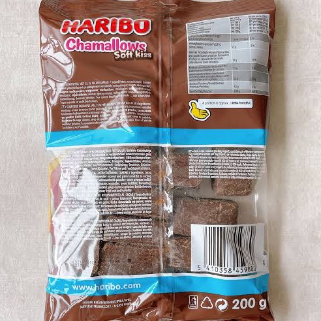 ハリボー(ハリボー)のHARIBO ハリボー　チョコマシュマロ　チャマローズ　大容量　日本未発売 食品/飲料/酒の食品(菓子/デザート)の商品写真