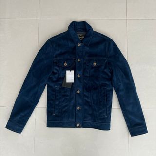 ZARA - ZARA スウェード調 Gジャン型アウター S