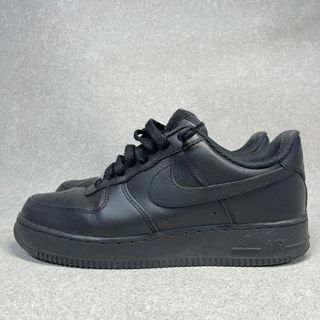 ナイキ(NIKE)のナイキ NIKE AIR FORCE 1 '07 スニーカー 26.5㎝ 黒 ♫(スニーカー)