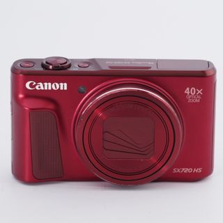 キヤノン(Canon)のCanon キヤノン コンパクトデジタルカメラ PowerShot SX720 HS レッド 光学40倍ズーム PSSX720HSRE #9549(コンパクトデジタルカメラ)