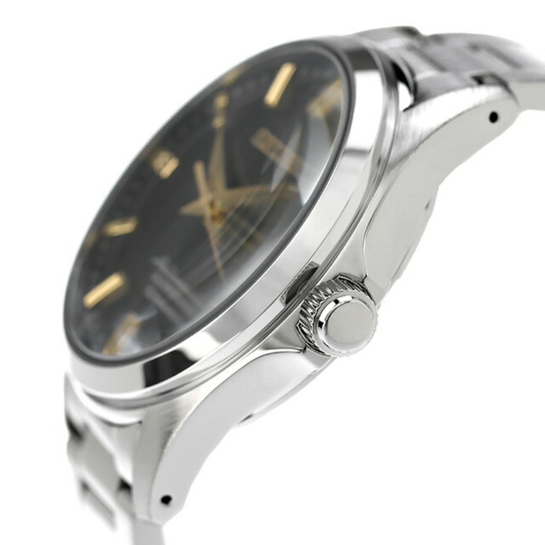 SEIKO(セイコー)の【新品】セイコー SEIKO Mechanical 腕時計 メンズ SZSB014 メカニカル ネット限定メカニカル ドレスライン Dressy Line SPORTY LINE 自動巻き（4R35/手巻き付） ブラックxシルバー アナログ表示 メンズの時計(腕時計(アナログ))の商品写真