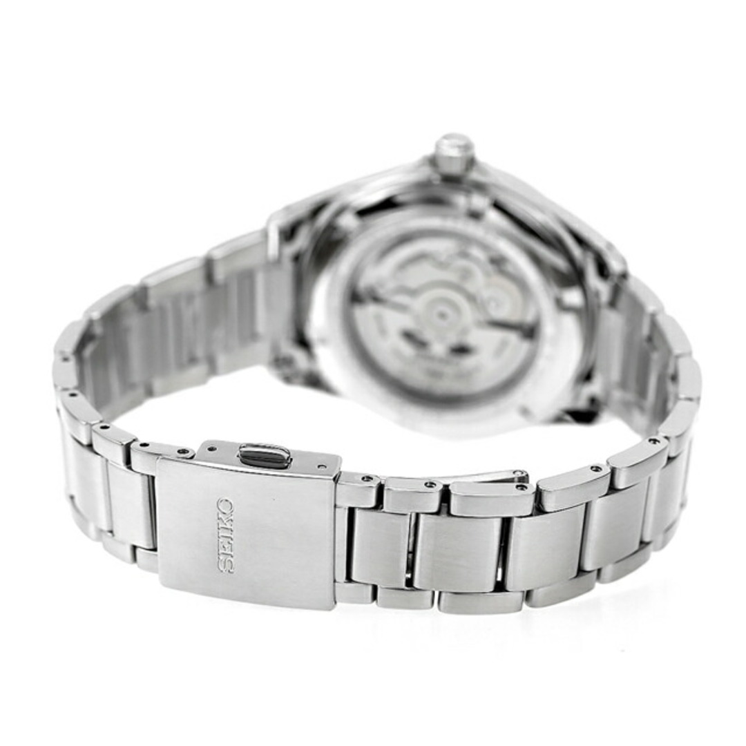 SEIKO(セイコー)の【新品】セイコー SEIKO Mechanical 腕時計 メンズ SZSB014 メカニカル ネット限定メカニカル ドレスライン Dressy Line SPORTY LINE 自動巻き（4R35/手巻き付） ブラックxシルバー アナログ表示 メンズの時計(腕時計(アナログ))の商品写真