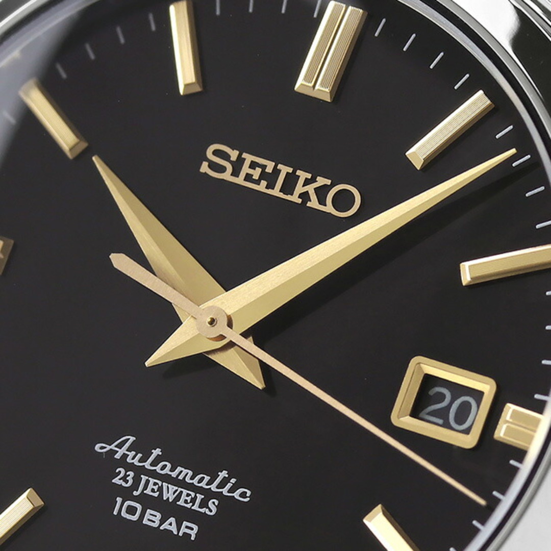 SEIKO(セイコー)の【新品】セイコー SEIKO Mechanical 腕時計 メンズ SZSB014 メカニカル ネット限定メカニカル ドレスライン Dressy Line SPORTY LINE 自動巻き（4R35/手巻き付） ブラックxシルバー アナログ表示 メンズの時計(腕時計(アナログ))の商品写真