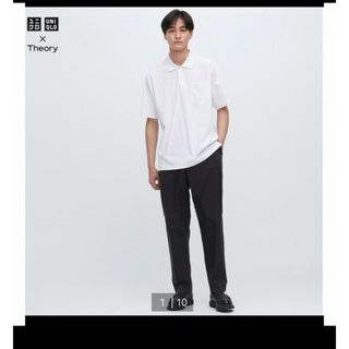 ユニクロ(UNIQLO)のユニクロ　感動イージーパンツ　ブラック(ワークパンツ/カーゴパンツ)