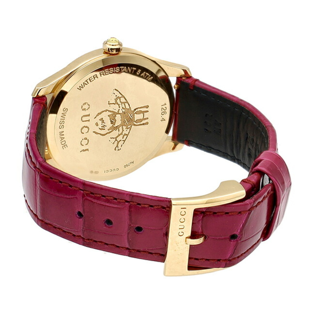 Gucci(グッチ)の【新品】グッチ GUCCI 腕時計 メンズ YA1264050 Gタイムレス クオーツ マルチカラーxレッド アナログ表示 メンズの時計(腕時計(アナログ))の商品写真