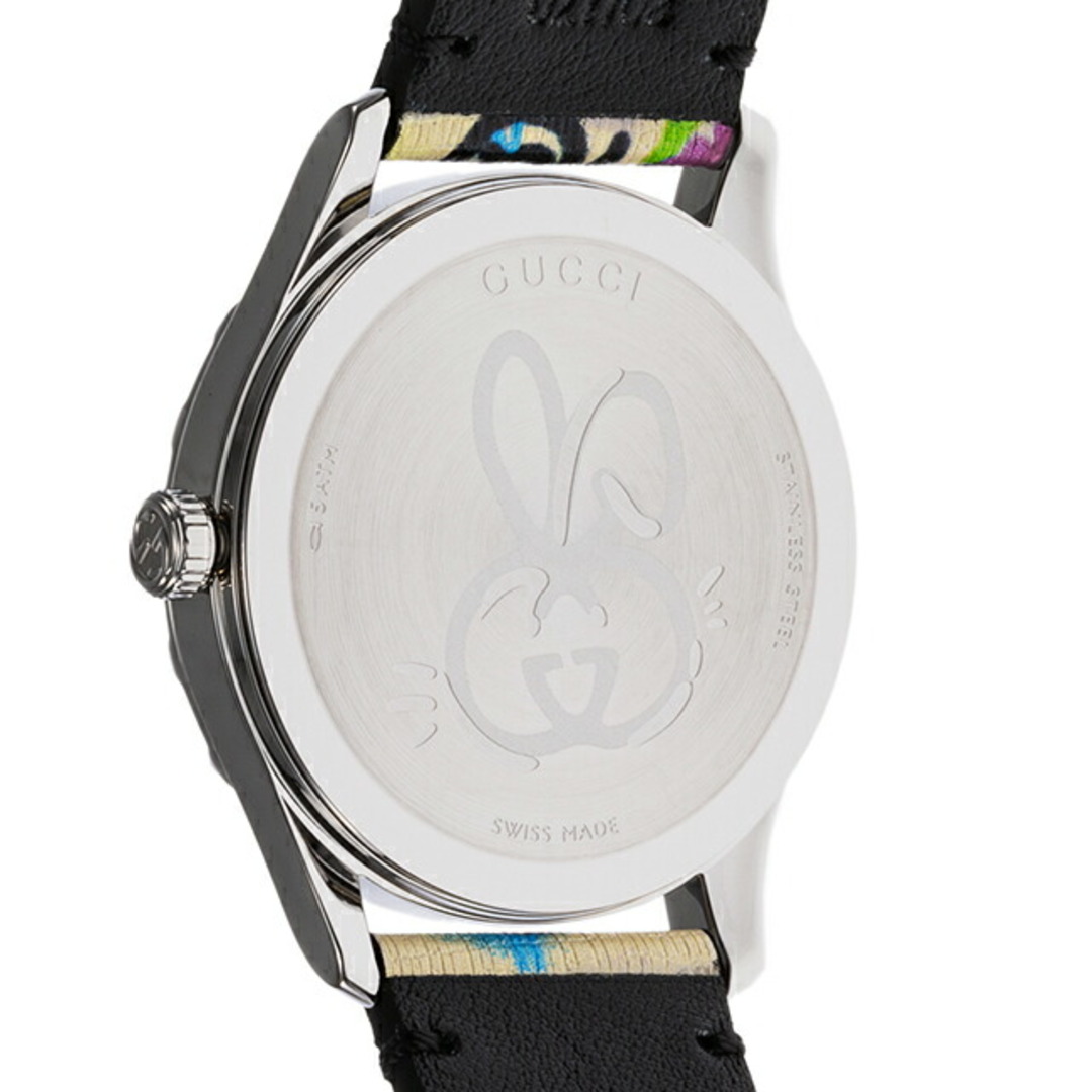 Gucci(グッチ)の【新品】グッチ GUCCI 腕時計 レディース YA1264203 Gタイムレス クオーツ ゴールドxマルチカラー アナログ表示 レディースのファッション小物(腕時計)の商品写真