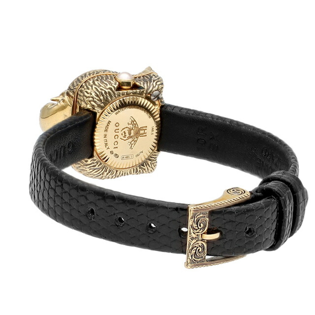 Gucci(グッチ)の【新品】グッチ GUCCI 腕時計 メンズ YA146504 クオーツ ホワイトシェルxブラック アナログ表示 メンズの時計(腕時計(アナログ))の商品写真