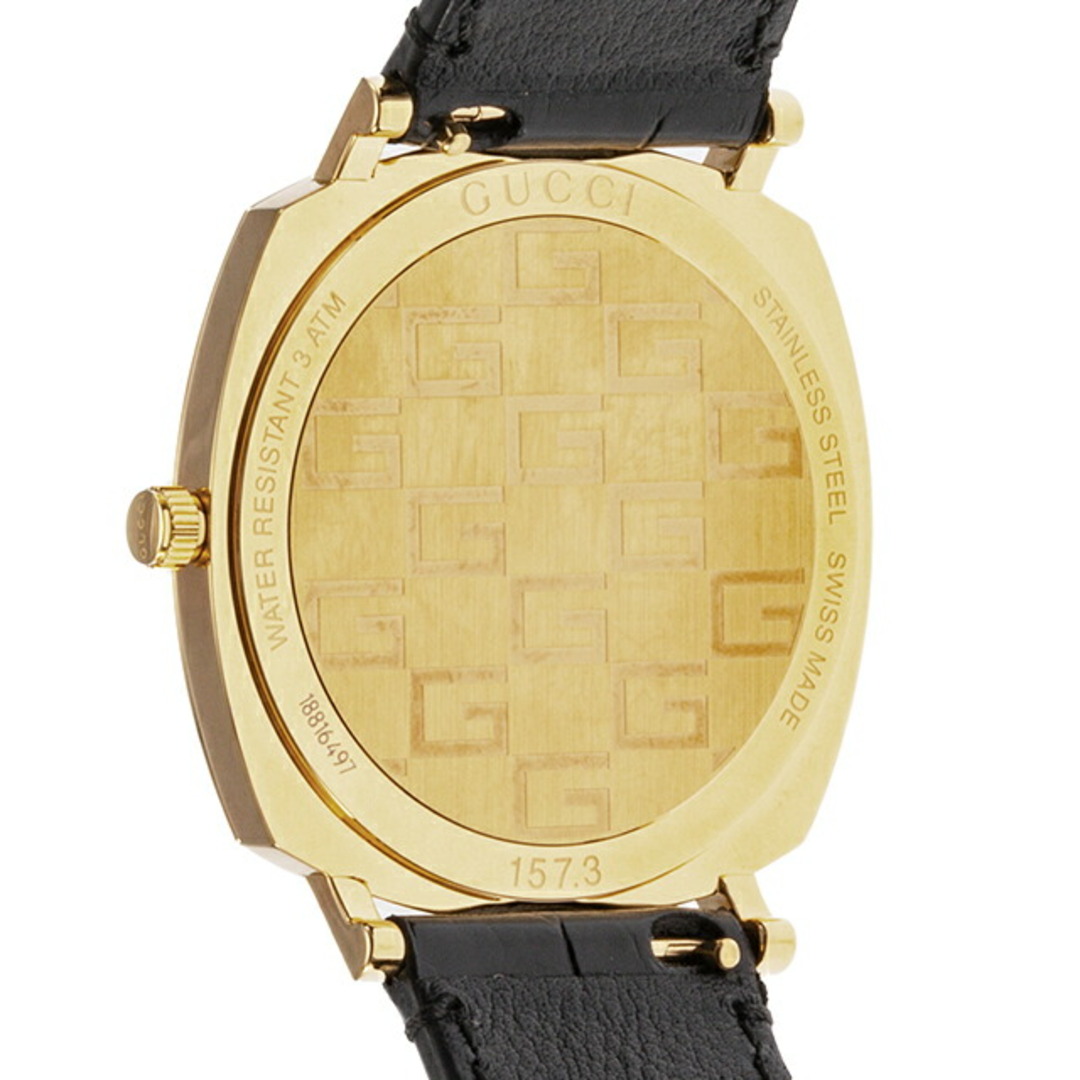 Gucci(グッチ)の【新品】グッチ GUCCI 腕時計 メンズ YA157446 クオーツ ゴールドxブラック アナログ表示 メンズの時計(腕時計(アナログ))の商品写真