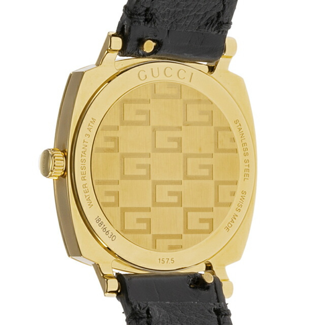 Gucci(グッチ)の【新品】グッチ GUCCI 腕時計 メンズ YA157506 クオーツ ゴールドxブラック アナログ表示 メンズの時計(腕時計(アナログ))の商品写真