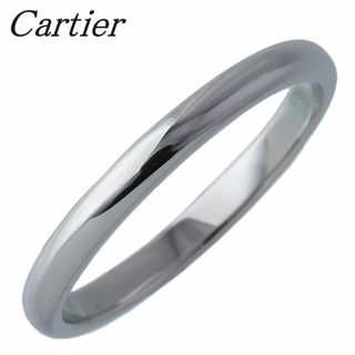 カルティエ(Cartier)のカルティエ 1895 ウェディング リング #48 幅2.0mm PT950 新品仕上げ済 Cartier【16684】(リング(指輪))