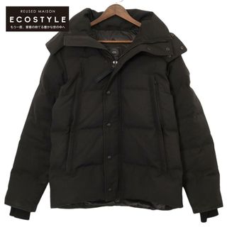 CANADA GOOSE - カナダグース ﾌﾞﾗｯｸ 3808MB ｳｨﾝﾀﾞﾑﾊﾟｰｶｰ S