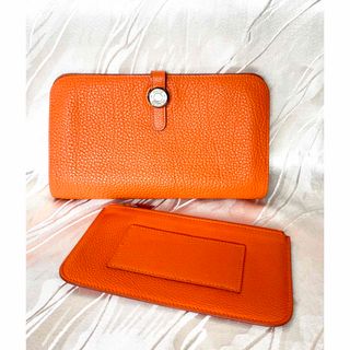 エルメス(Hermes)のHERMES エルメス ドゴン デュオ　長財布(財布)