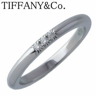 ティファニー(Tiffany & Co.)のティファニー ダイヤ リング クラシック バンド フォーエバー 3PD 7.5号 幅1.9mm PT950 新品仕上げ済 TIFFANY【16580】(リング(指輪))