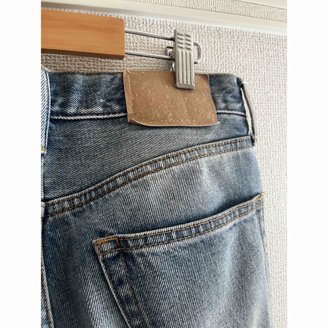 6 (ROKU)(ロク)のPERVERZE / Back Knee Zip Denim レディースのパンツ(デニム/ジーンズ)の商品写真