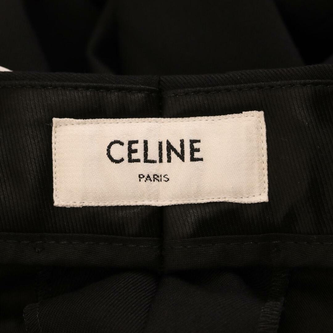 celine(セリーヌ)のセリーヌ 2P555650D 21AW ブラック 2プリーツスケートパンツスラックス 44 メンズのパンツ(その他)の商品写真