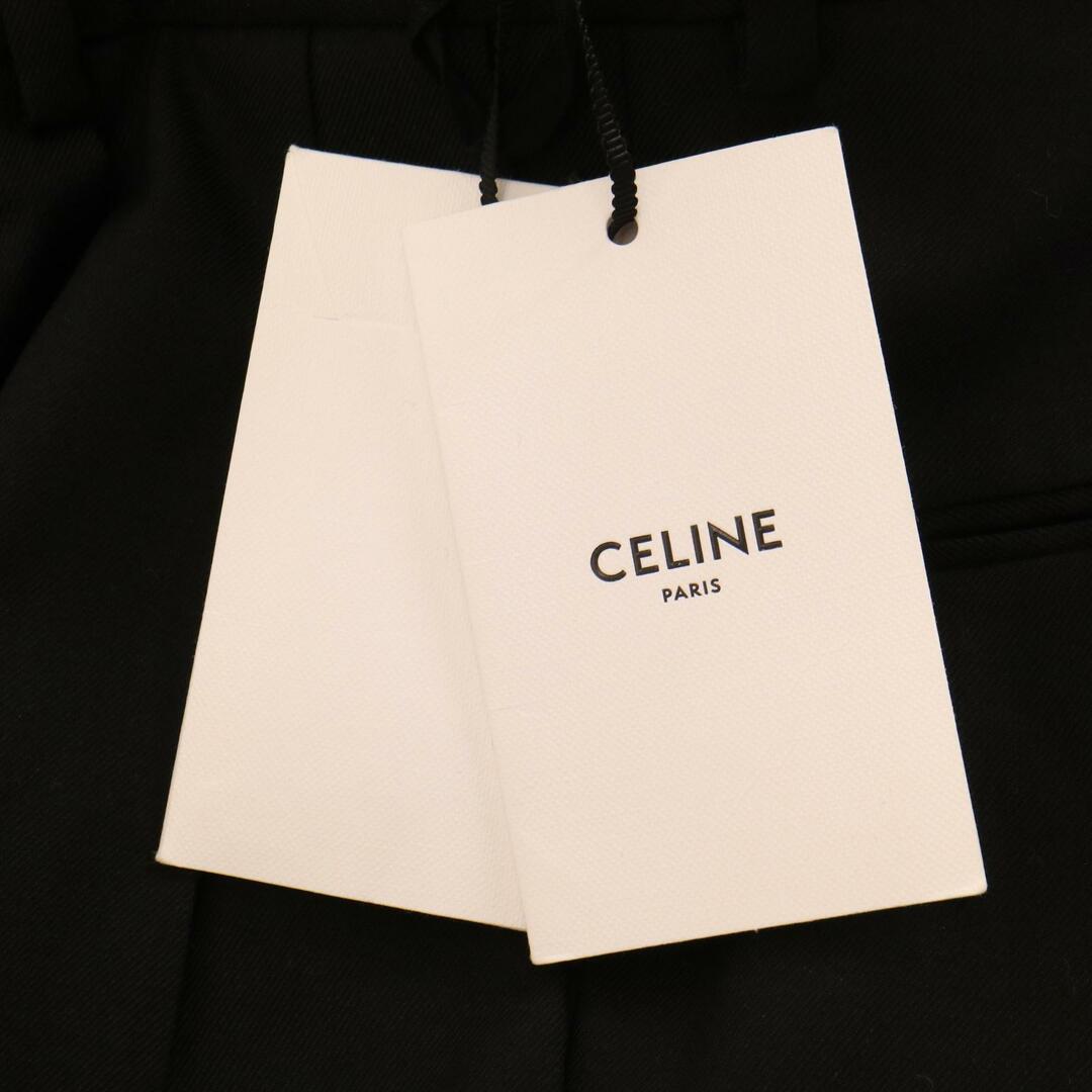 celine(セリーヌ)のセリーヌ 2P555650D 21AW ブラック 2プリーツスケートパンツスラックス 44 メンズのパンツ(その他)の商品写真